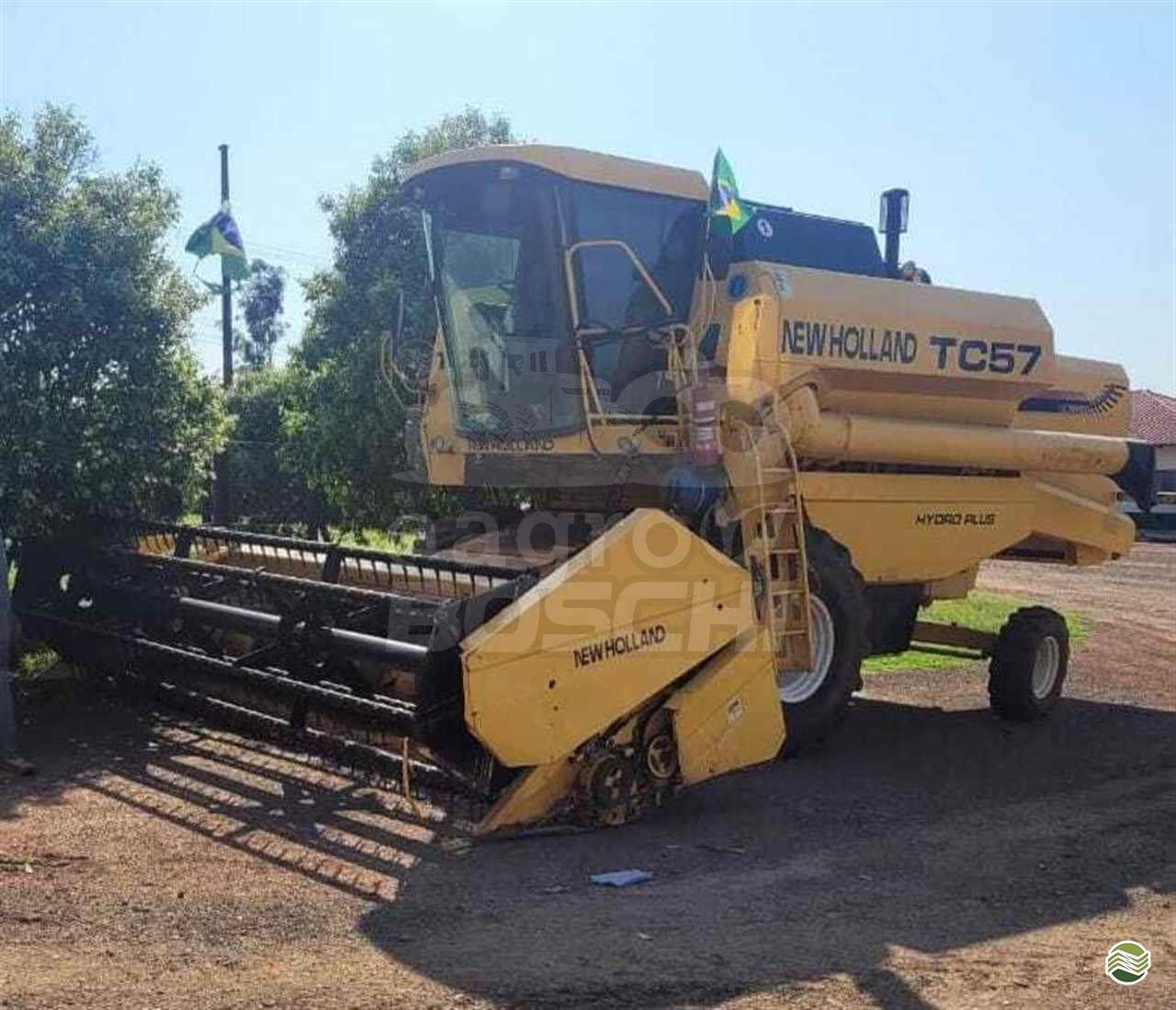 COLHEITADEIRA NEW HOLLAND TC 57 AgroBoschi SAO JORGE DO IVAI PARANÁ PR